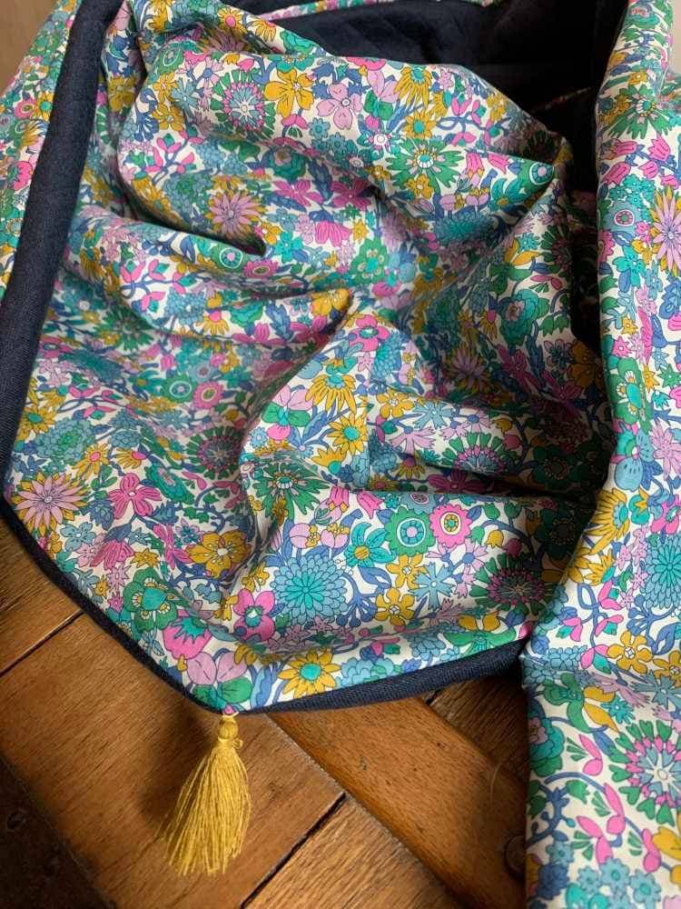 Chèche Liberty June Blossom doublure chaude