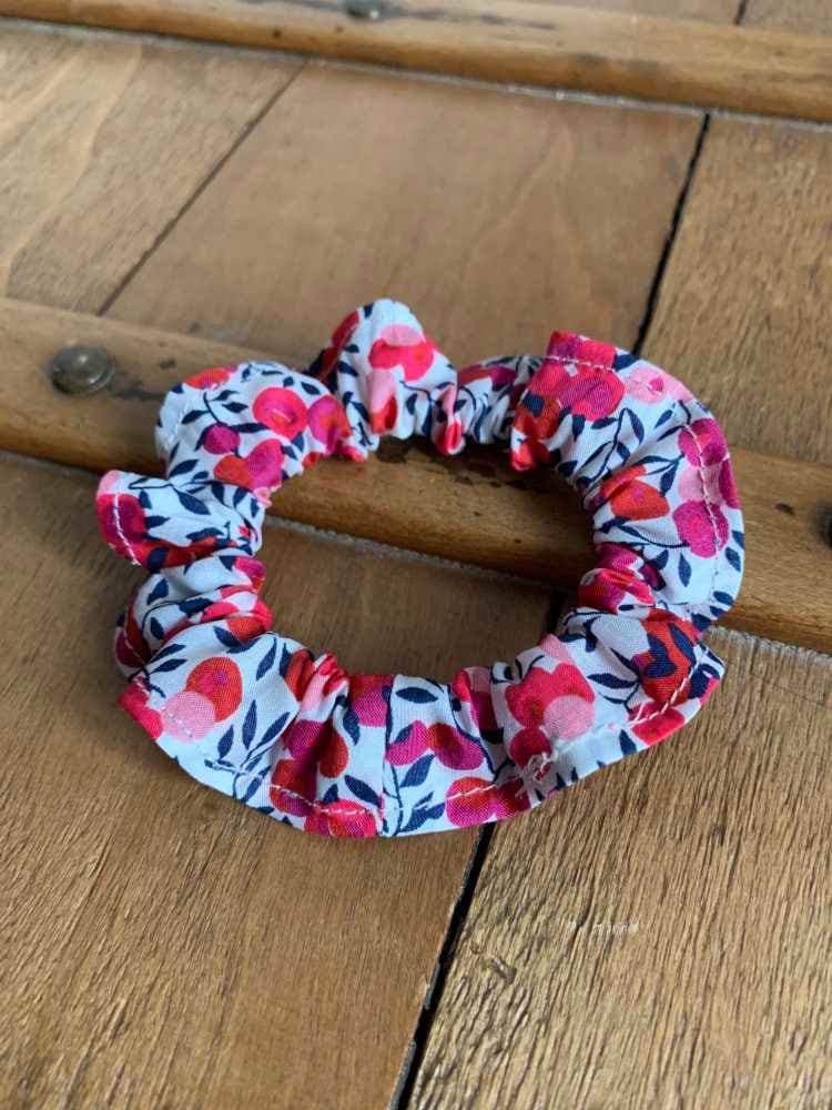 Mini chouchou Liberty Wiltshire rouge