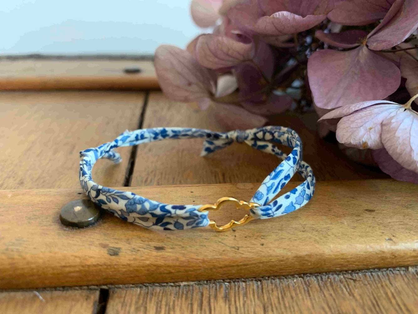 Bracelet Liberty Katie & Millie petit nuage doré 