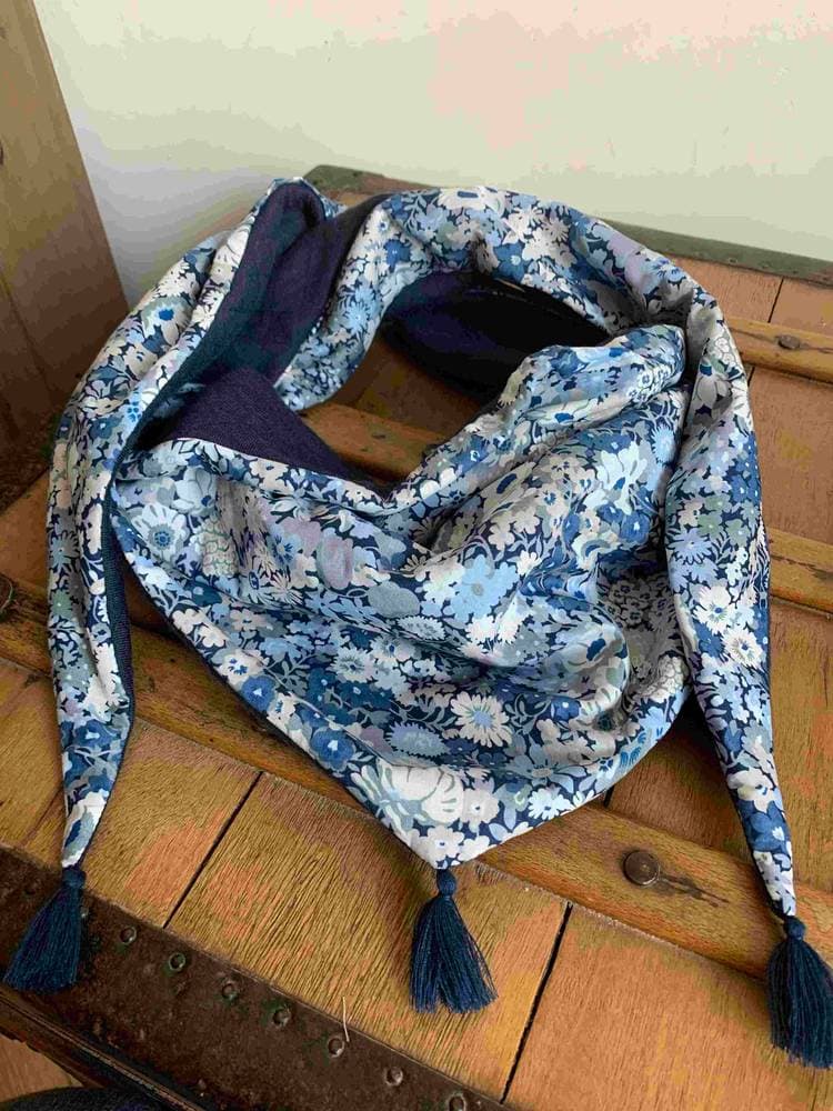 Chèche Liberty brodé Thorpe Barjavel