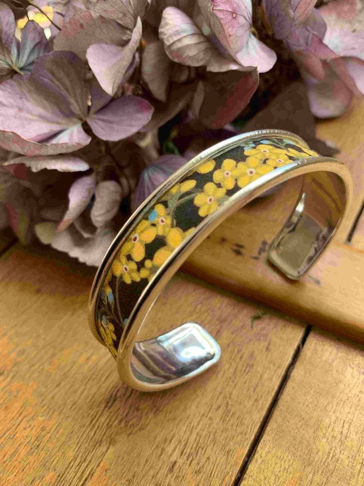 Manchette argentée Liberty 