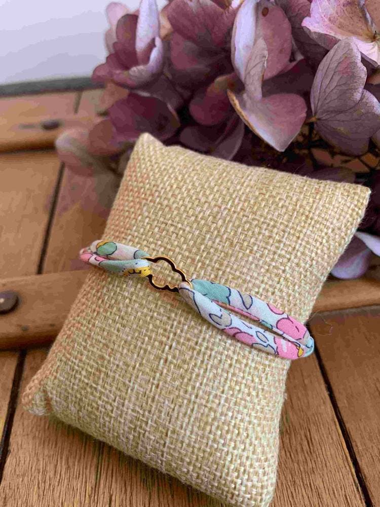 Bracelet Liberty Betsy Cupcake petit nuage doré 