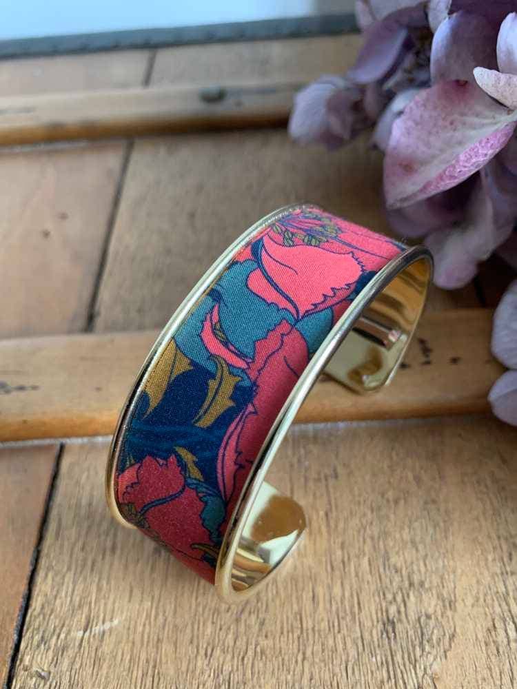 Manchette dorée Liberty Little Eustasia