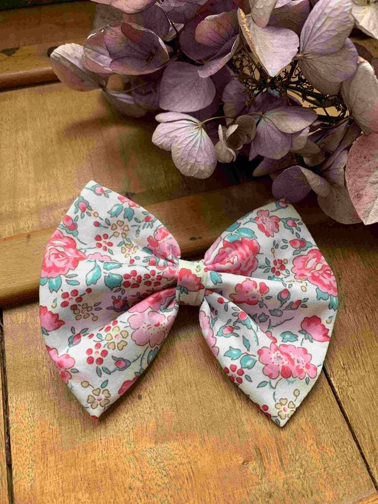 Barrette Liberty Félicité fraise XL Papillon