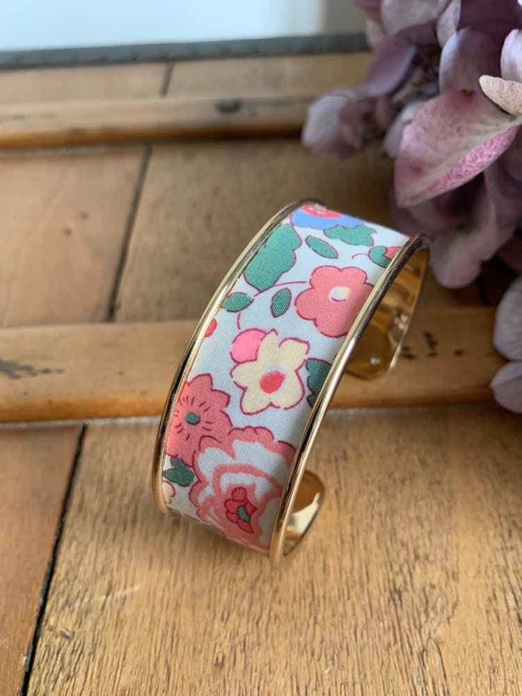 Manchette dorée Liberty Betsy Tuilerie