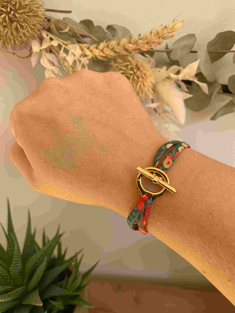 Bracelet Liberty Wiltshire Christmas fermoir bijou