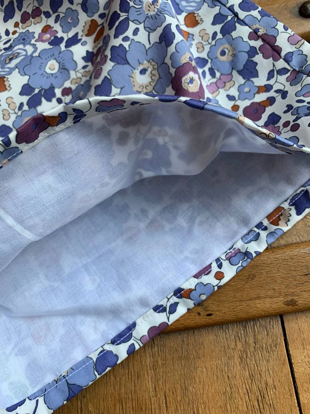 Short Jules (taille froufrou) Liberty classique sur commande