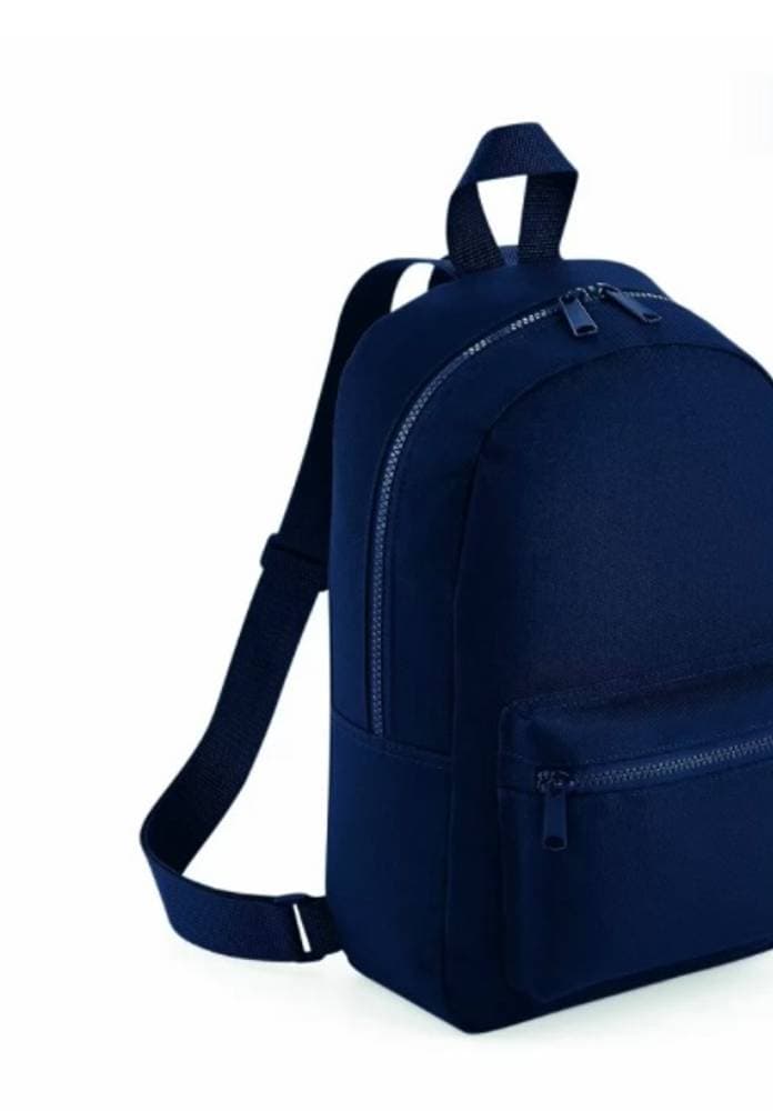 Mini sac à dos idéal maternelle rose ou marine à personnaliser