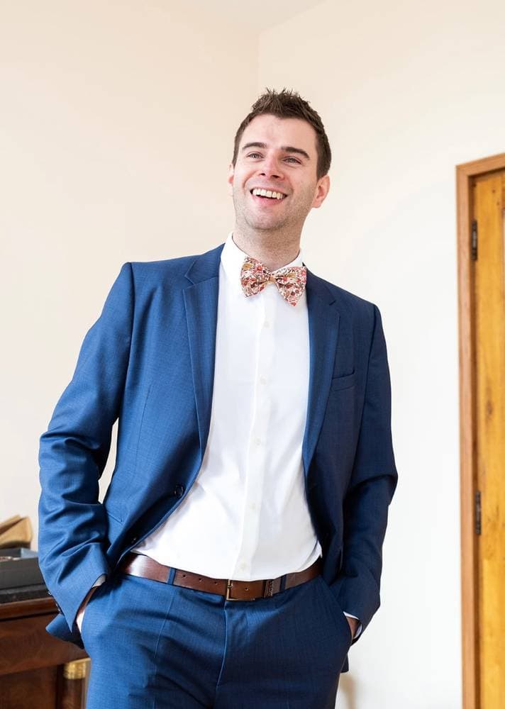 Noeud papillon réglable homme Liberty au choix sur commande