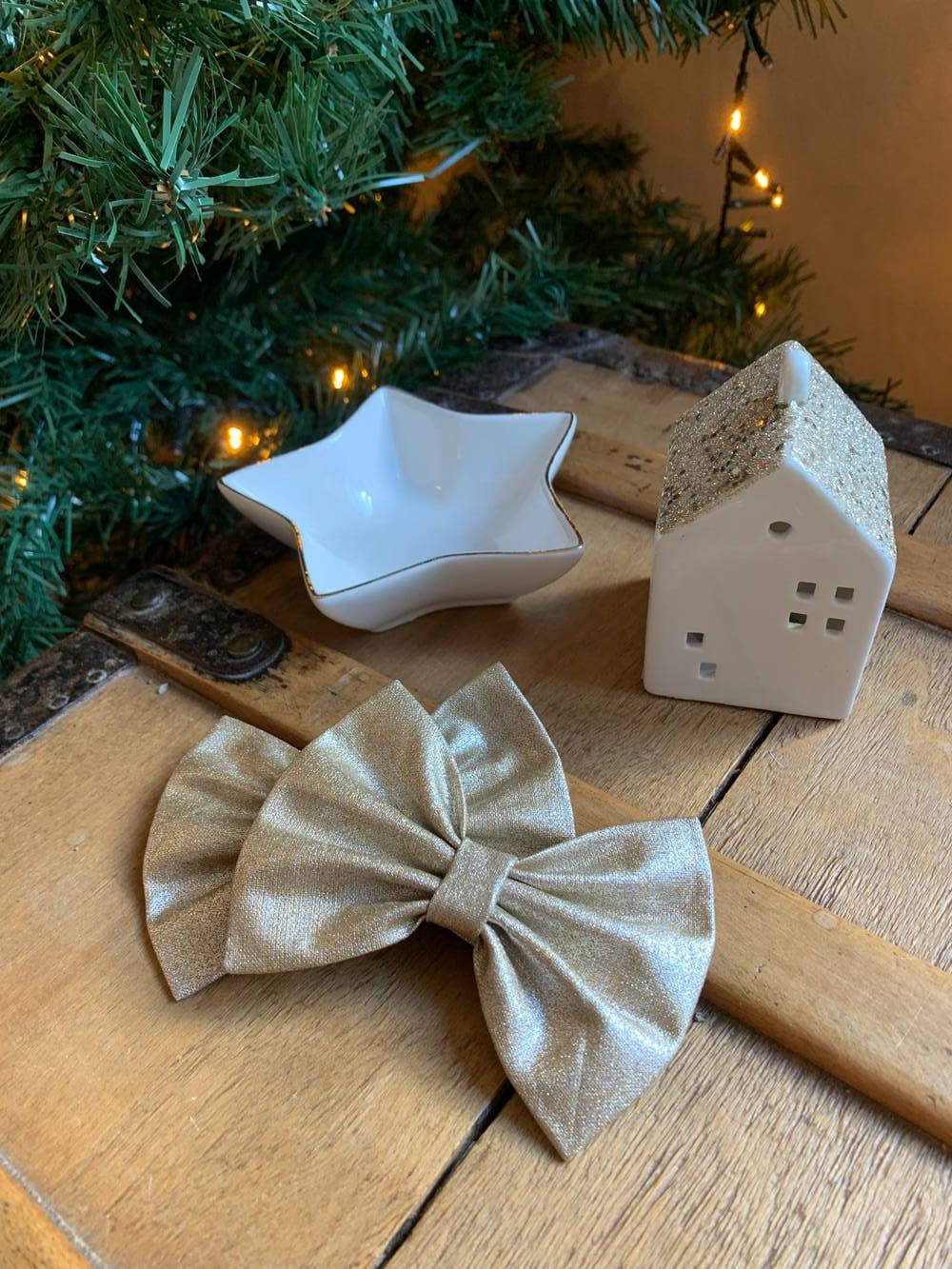 Barrette dorée Taille XL