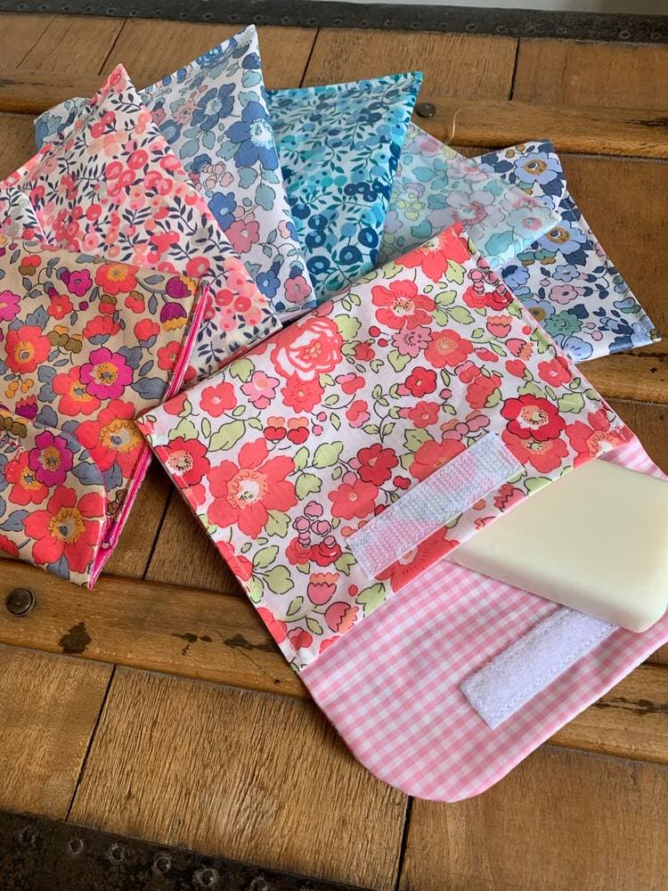 Pochette Liberty enduit sur commande