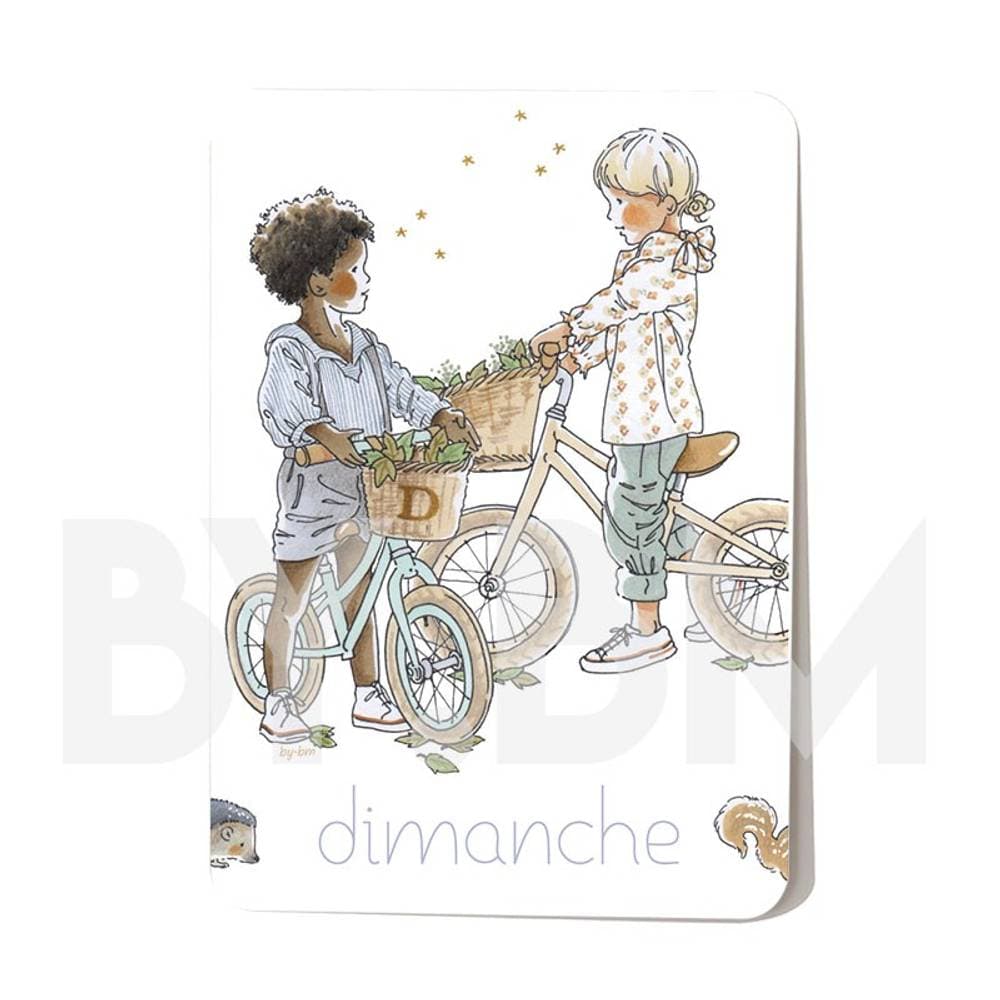 Cartes aimantées Ma petite semaine