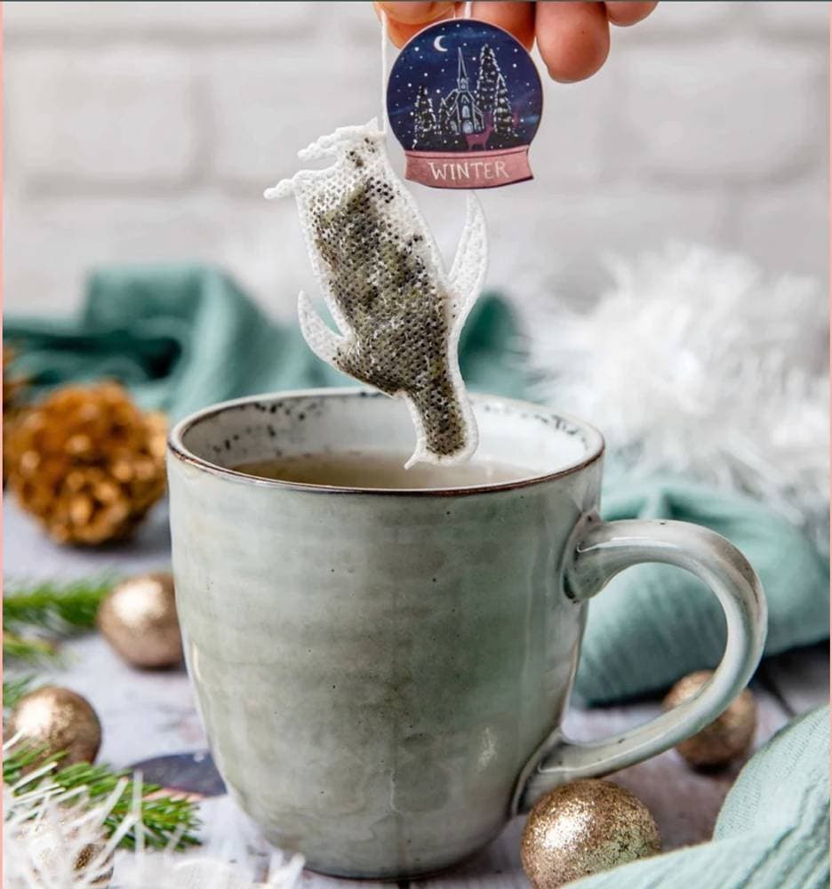 Sachets de the x 5 Thé vert jasmin forme pingouin