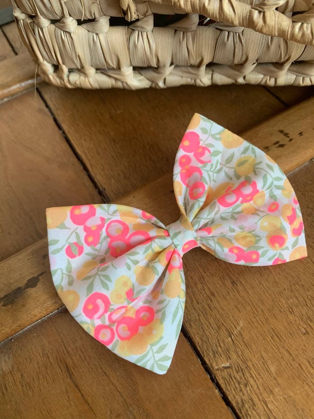 Barrette Liberty Wiltshire Lemon curd Taille XL