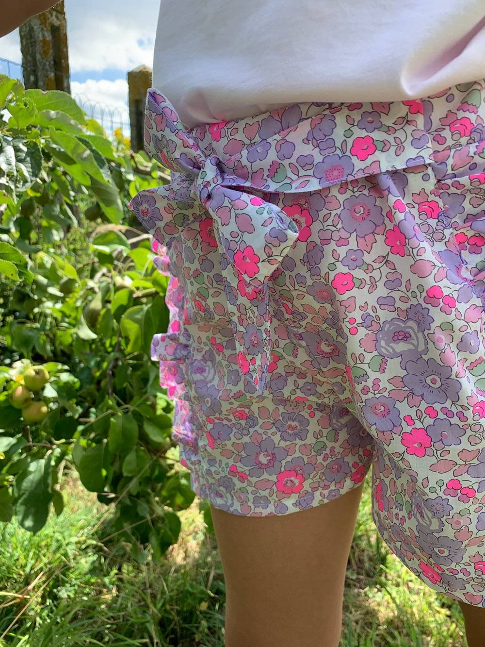 Short Ferdinand en Liberty sur commande du 2 au 12 ans