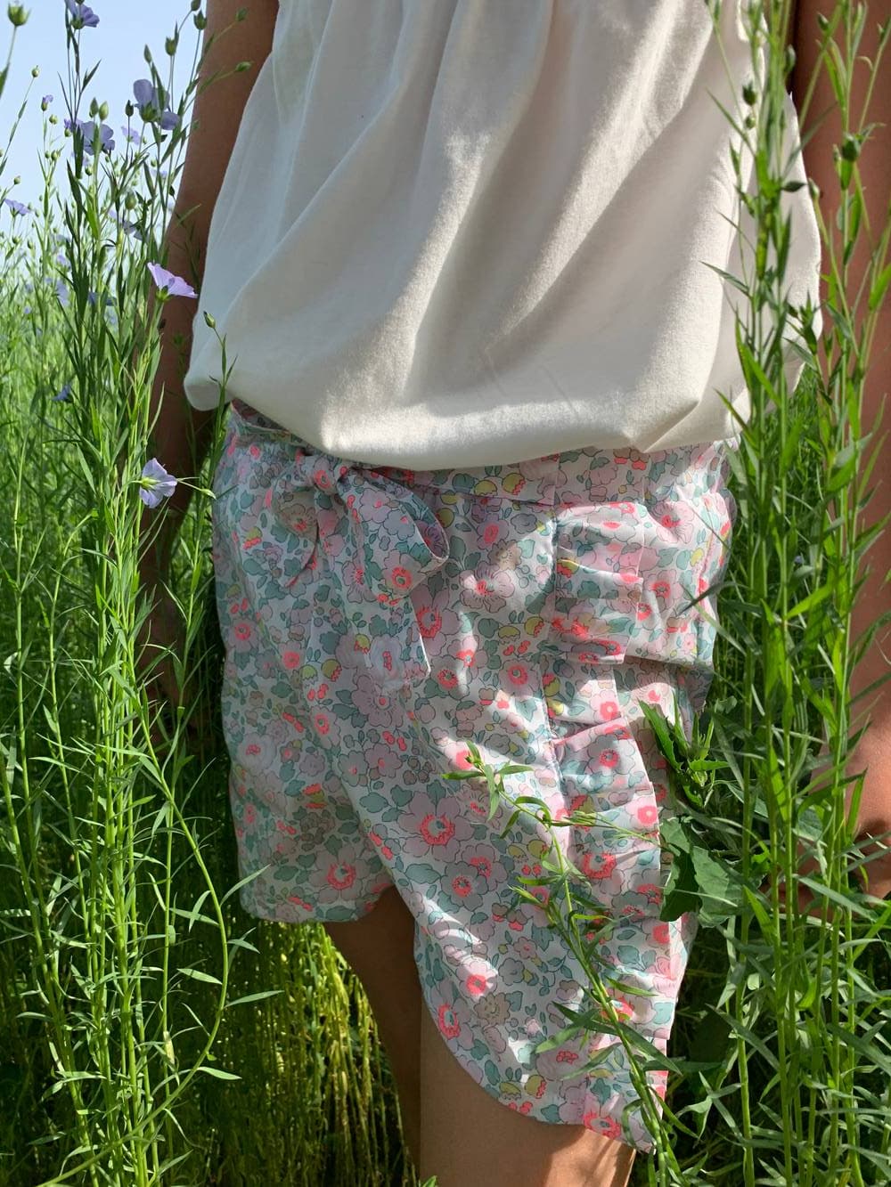 Short Ferdinand en Liberty sur commande du 2 au 12 ans