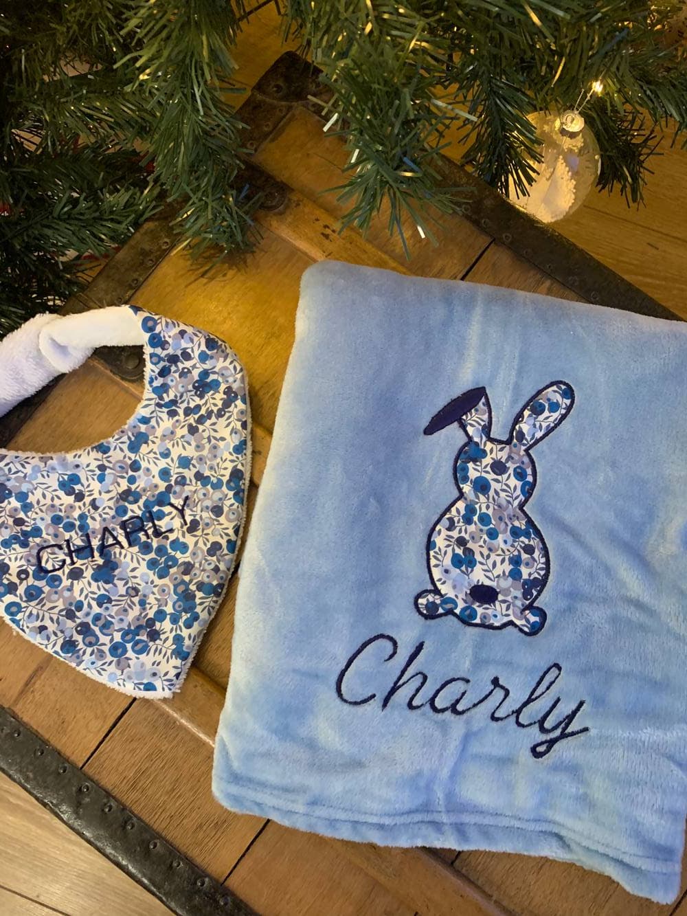 Couverture bébé Teddy doux à personnaliser