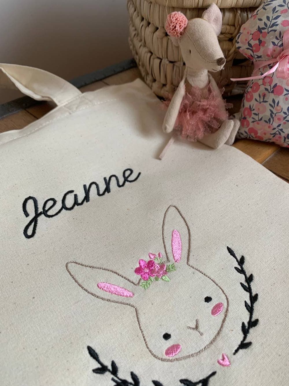 Mini tote bag à personnaliser