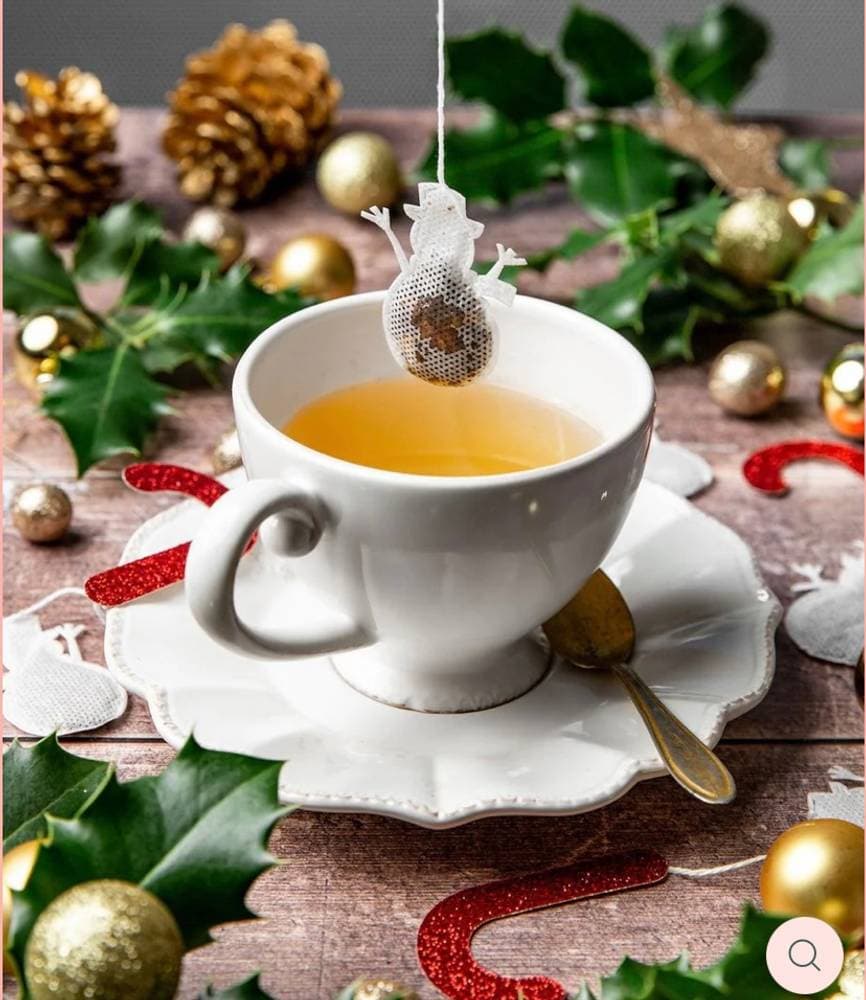 Sachets de thé Pumpkin Chaï x 5 forme bonhomme de neige