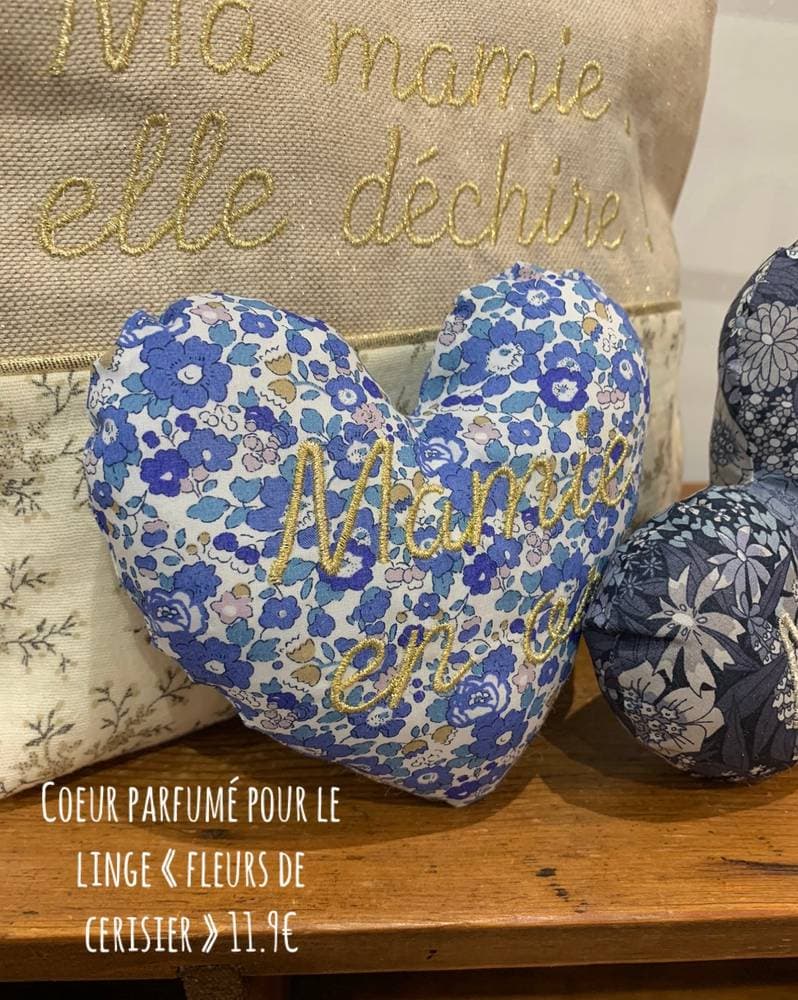 Coeur parfumé pour le linge Betsy ann