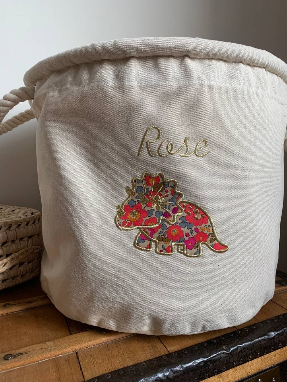 Panier à jouets ou à linge à personnaliser