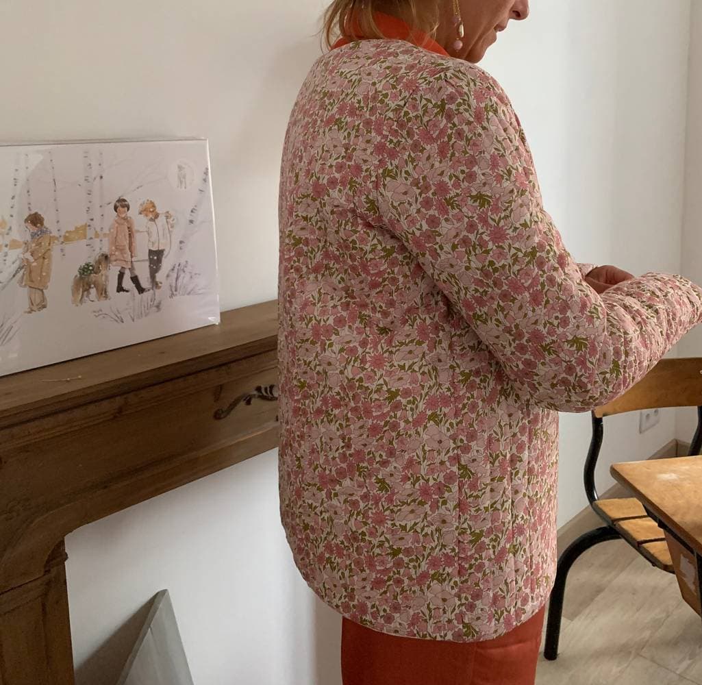 Veste femme réversible Liberty