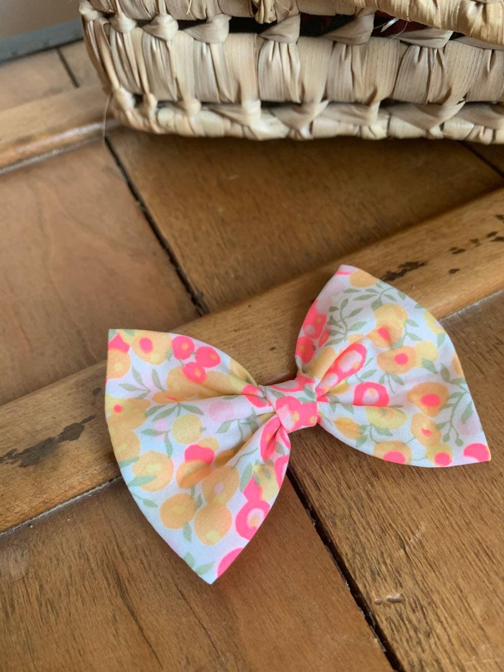 Barrette Liberty Wiltshire Lemon curd Taille L