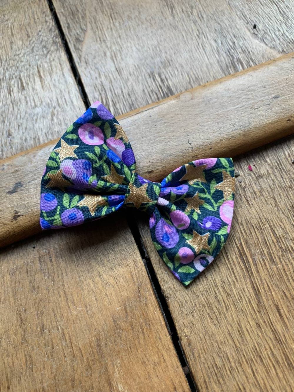 Barrette Liberty Wiltshire Stars violet Taille M