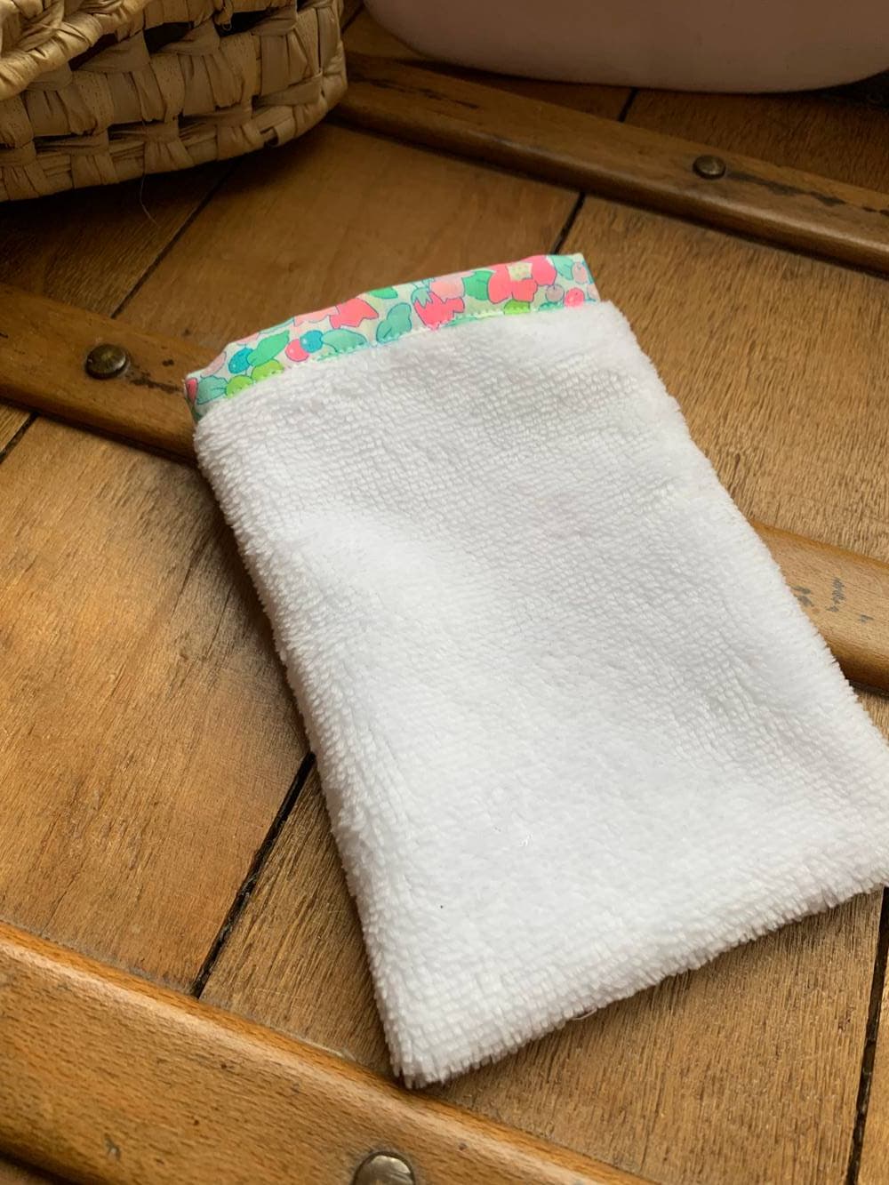 Gant de toilette pour enfant sur commande