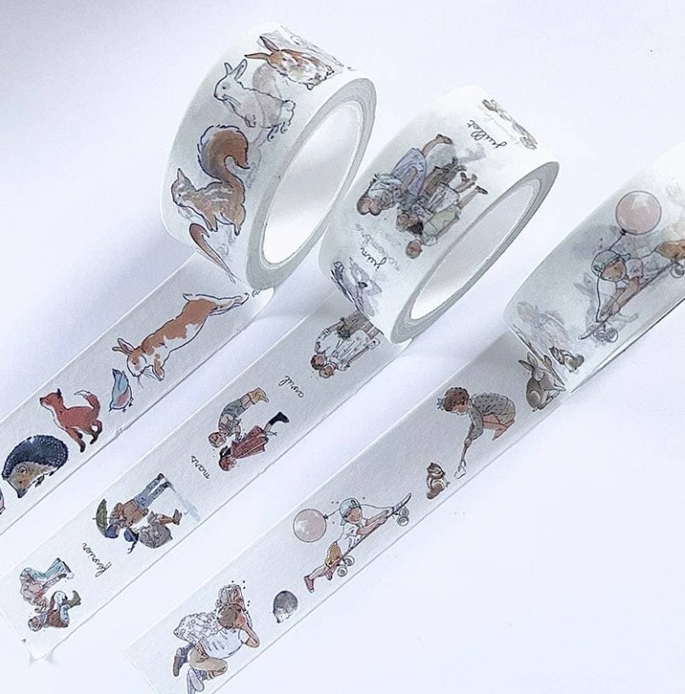 Washi tape animaux By BM