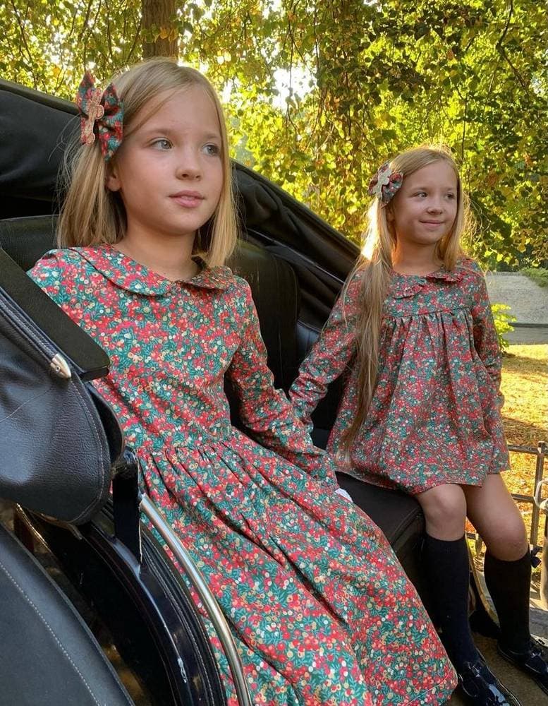 Robe manches longues Liberty classique finitions au choix sur commande