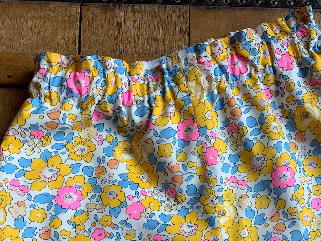 Short Jules (taille froufrou) Liberty classique sur commande