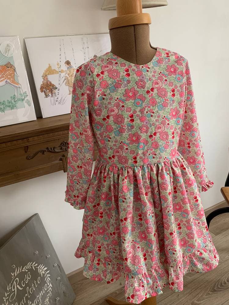 Robe modèle Camille Liberty exclusif