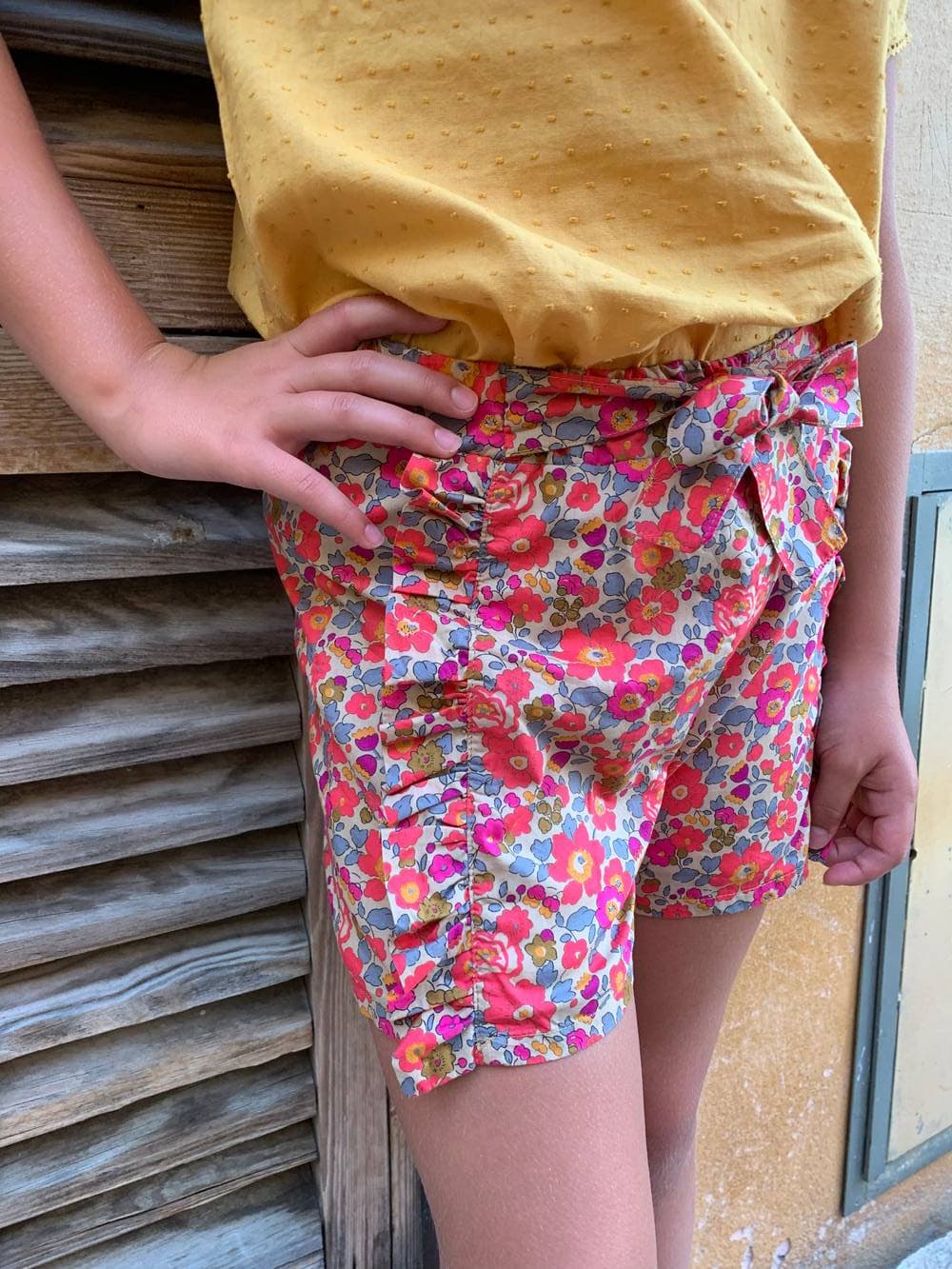 Short Ferdinand en Liberty sur commande du 2 au 12 ans