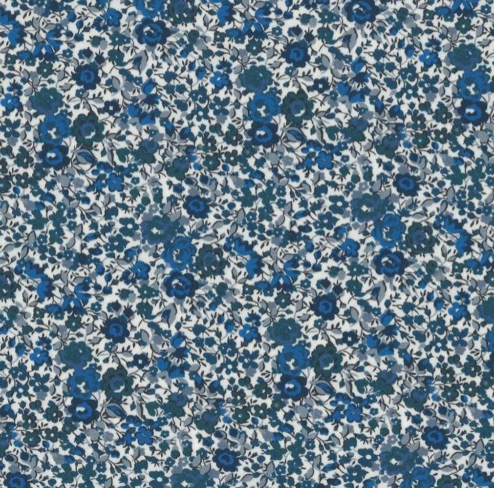 Tissu Liberty Emma & Georgina enduit vendu par multiple de 10 X 137 cm