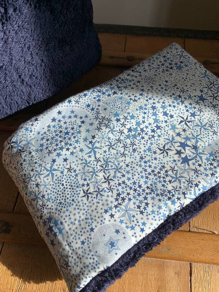 Tour de cou Liberty Adelajda bleu 6-12 ans