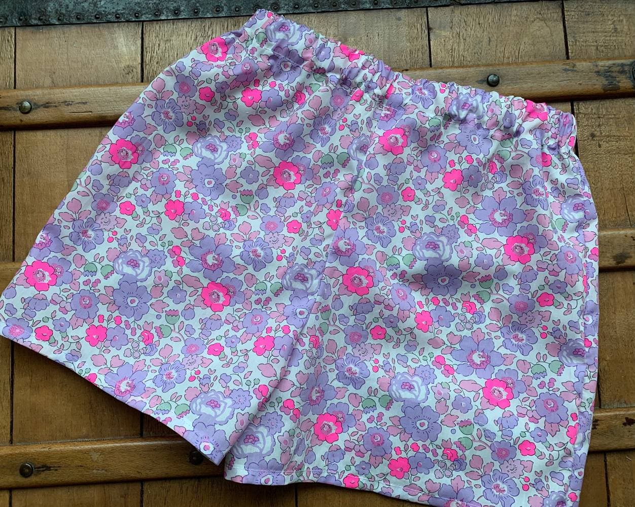 Short Georges du 2 ans au 14 ans Liberty exclusif sur commande