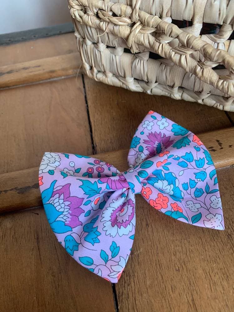 Barrette Liberty D'anjo fluo XL Papillon