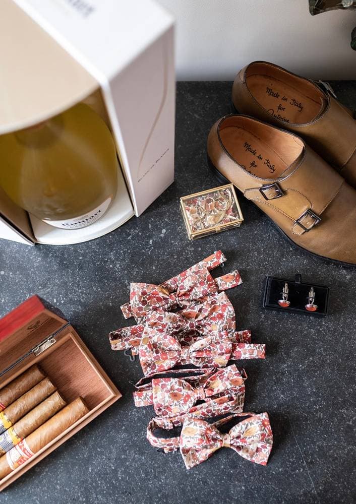 Noeud papillon réglable homme Liberty au choix sur commande