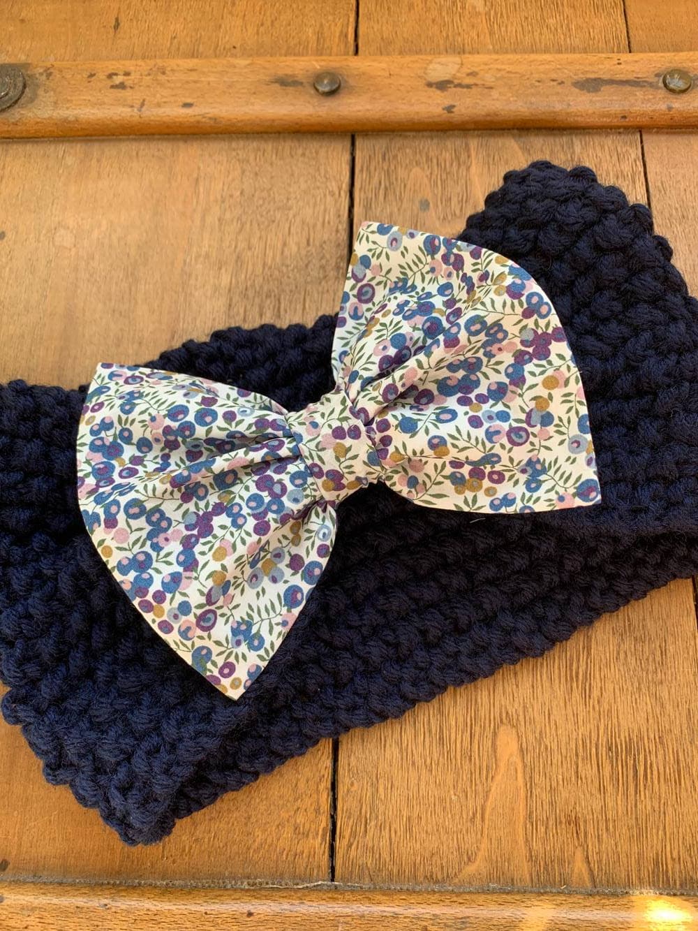 Bandeau Cache oreilles marine Liberty Wiltshire bud à partir de 2 ans