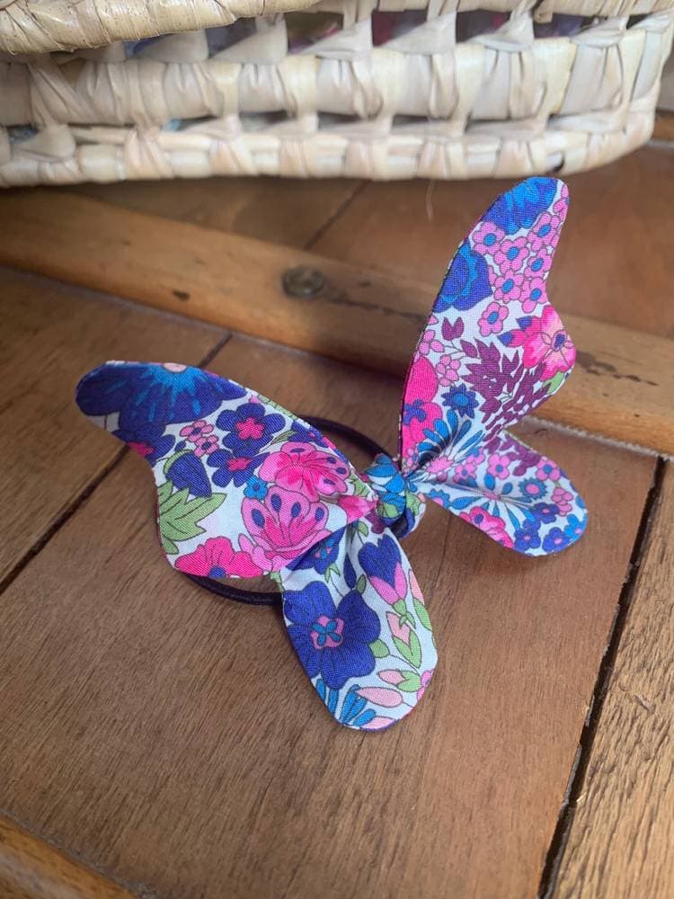 Elastique papillon Liberty au choix sur commande
